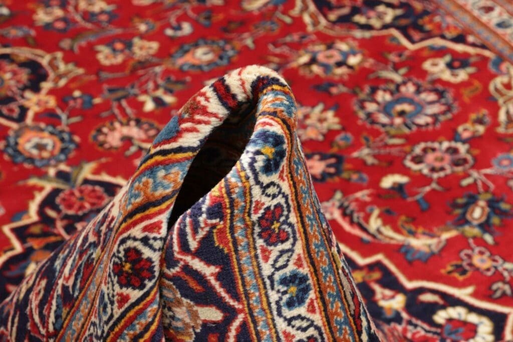 Kashan Persian Rug — hand-knotted, 200 × 299 cm, Wool – view 9