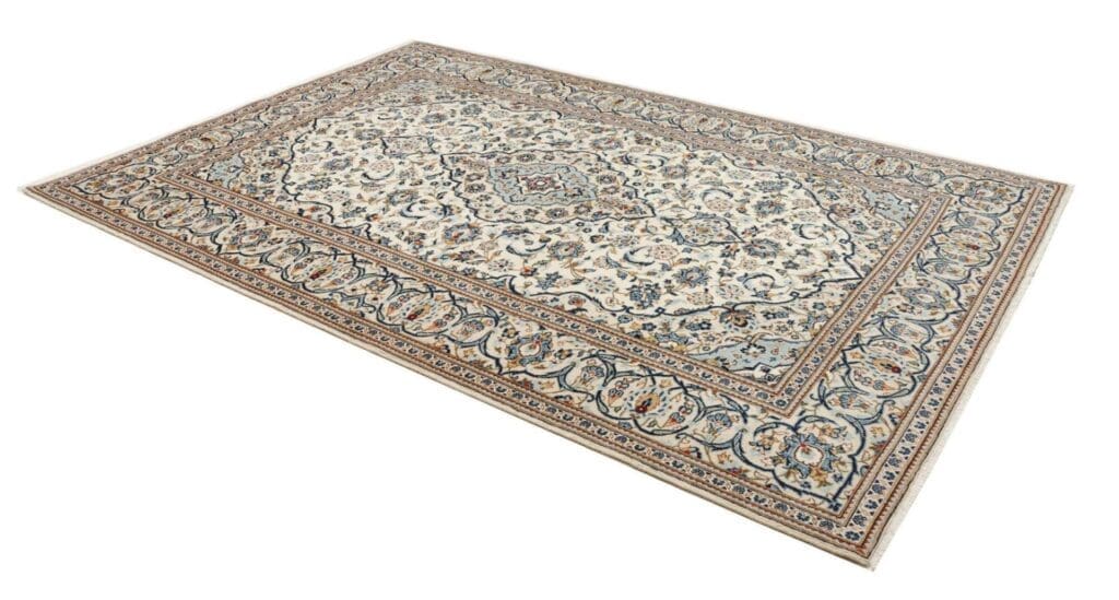 Kashan Persian Rug — hand-knotted, 203 × 304 cm, Wool – view 3