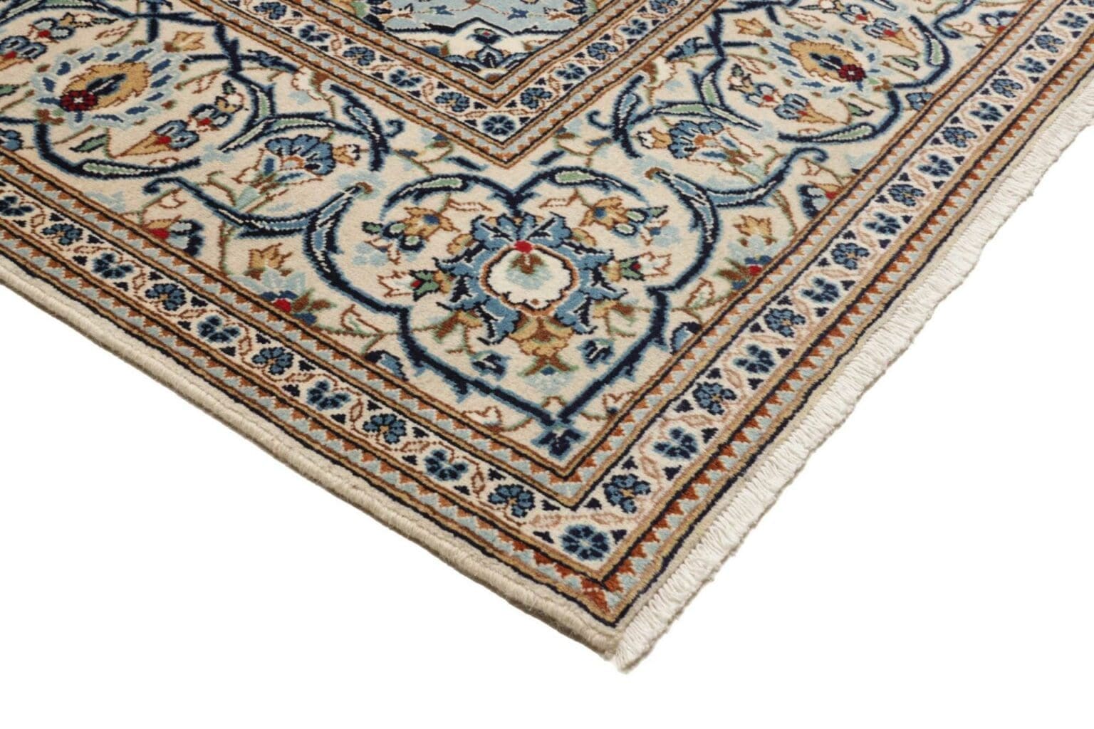 Kashan Persian Rug — hand-knotted, 203 × 304 cm, Wool – view 5