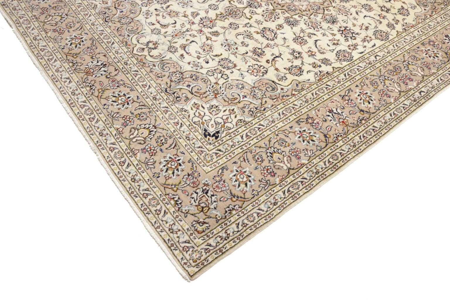 Hand-Knotted Wool Kashan Persian Rug, 200 × 290 cm – view 7
