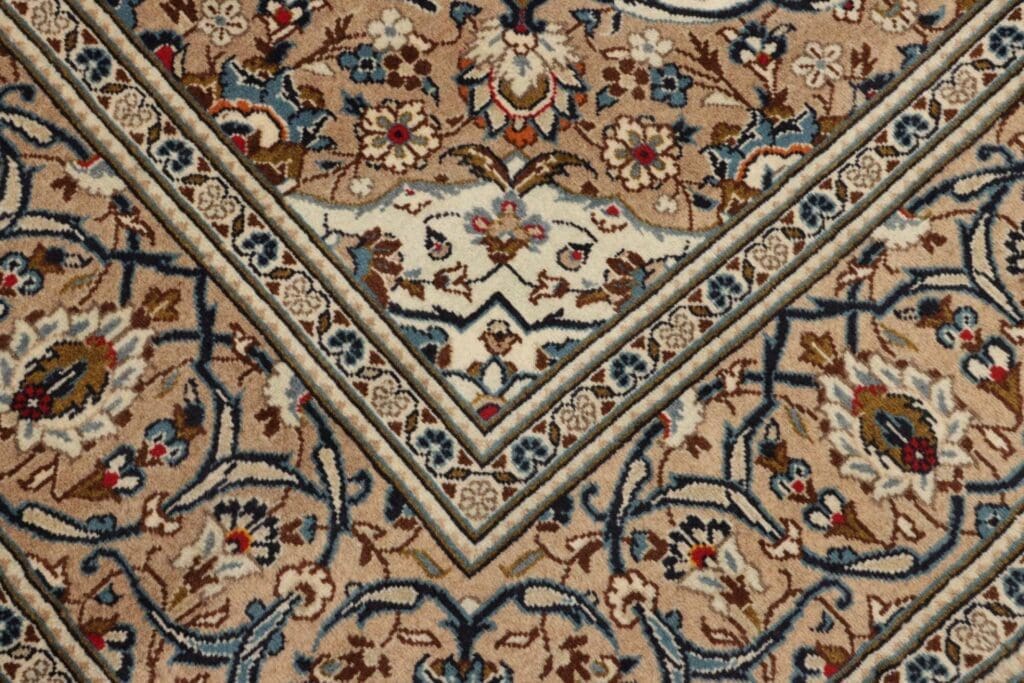 Kashan Persian Rug — hand-knotted, 203 × 308 cm, Wool – view 6
