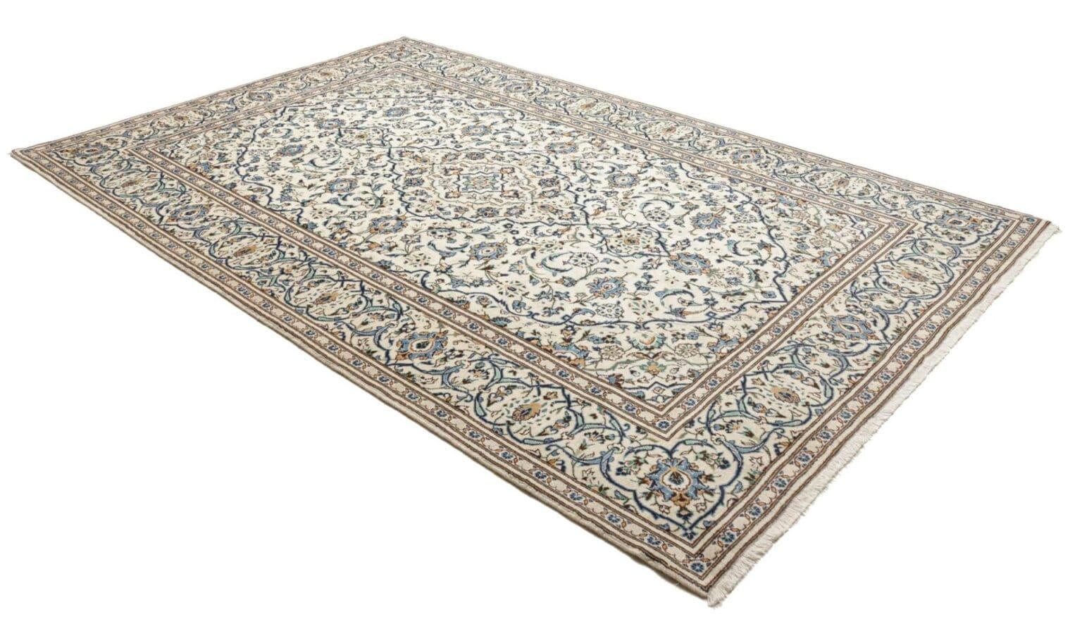 Kashan Persian Rug — hand-knotted, 196 × 308 cm, Wool – view 3