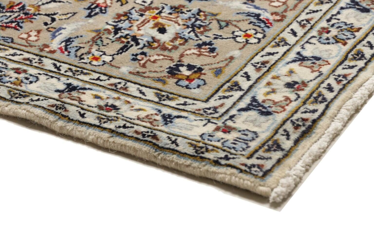 Hand-Knotted Wool Kashan Persian Rug, 200 × 303 cm – view 5