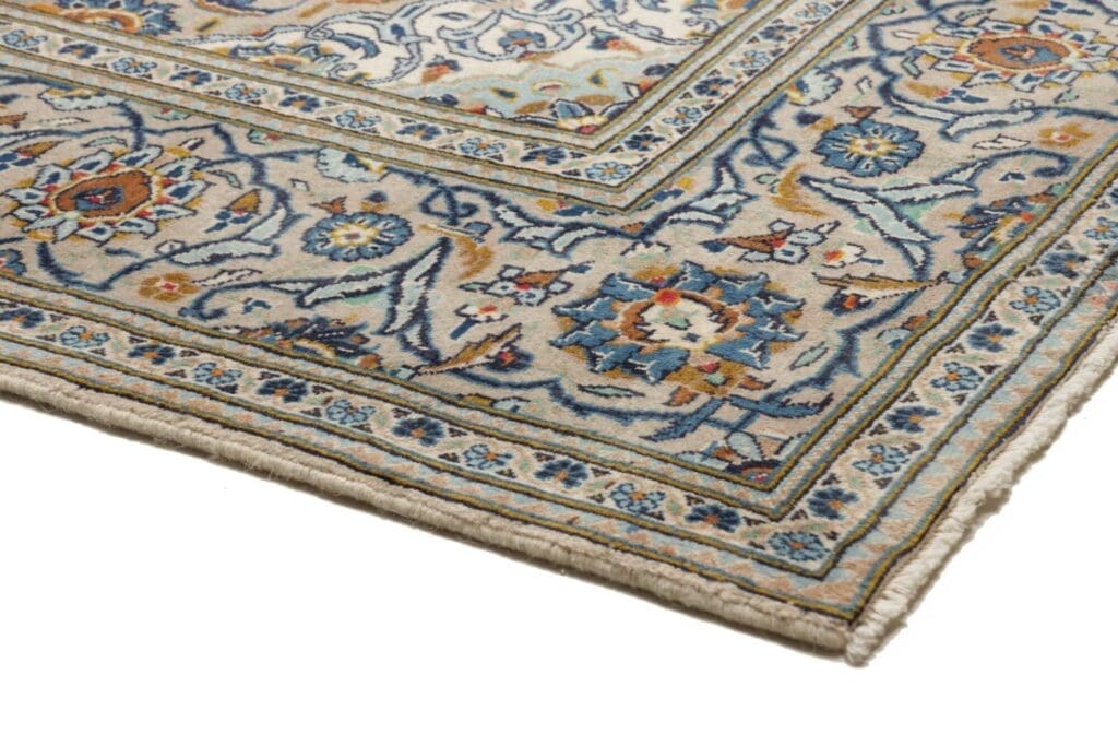 Hand-Knotted Wool Kashan Persian Rug, 197 × 307 cm – view 5