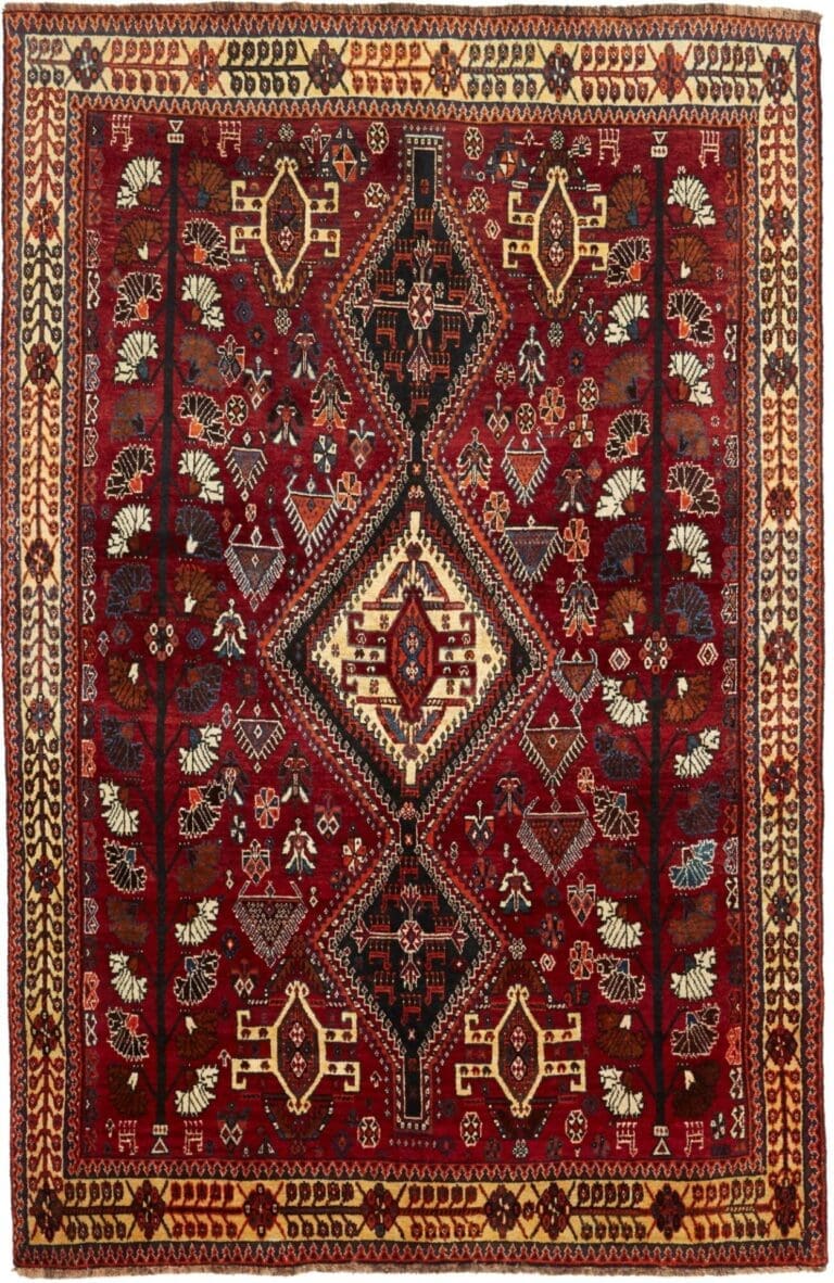 Qashqai Persian Rug 163 × 240 cm, Wool, hand-knotted