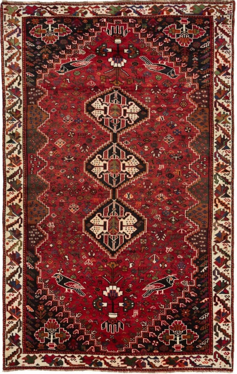 Qashqai Persian Rug — hand-knotted, 170 × 268 cm, Wool