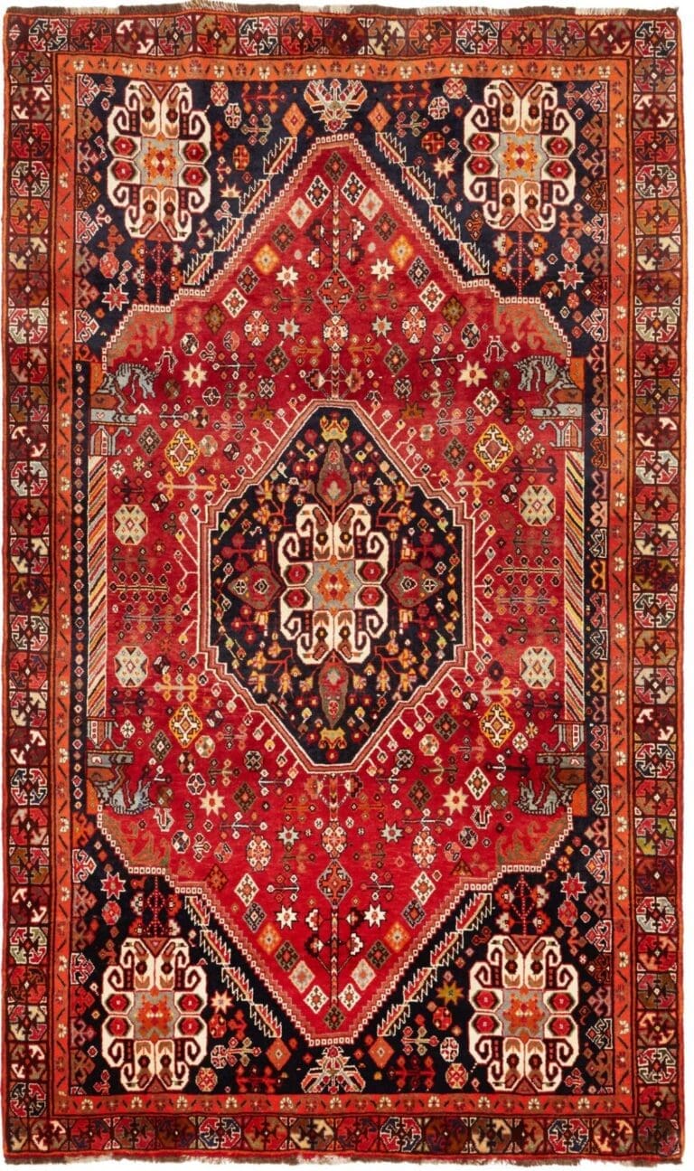 Qashqai Persian Rug 161 × 263 cm, Wool, hand-knotted