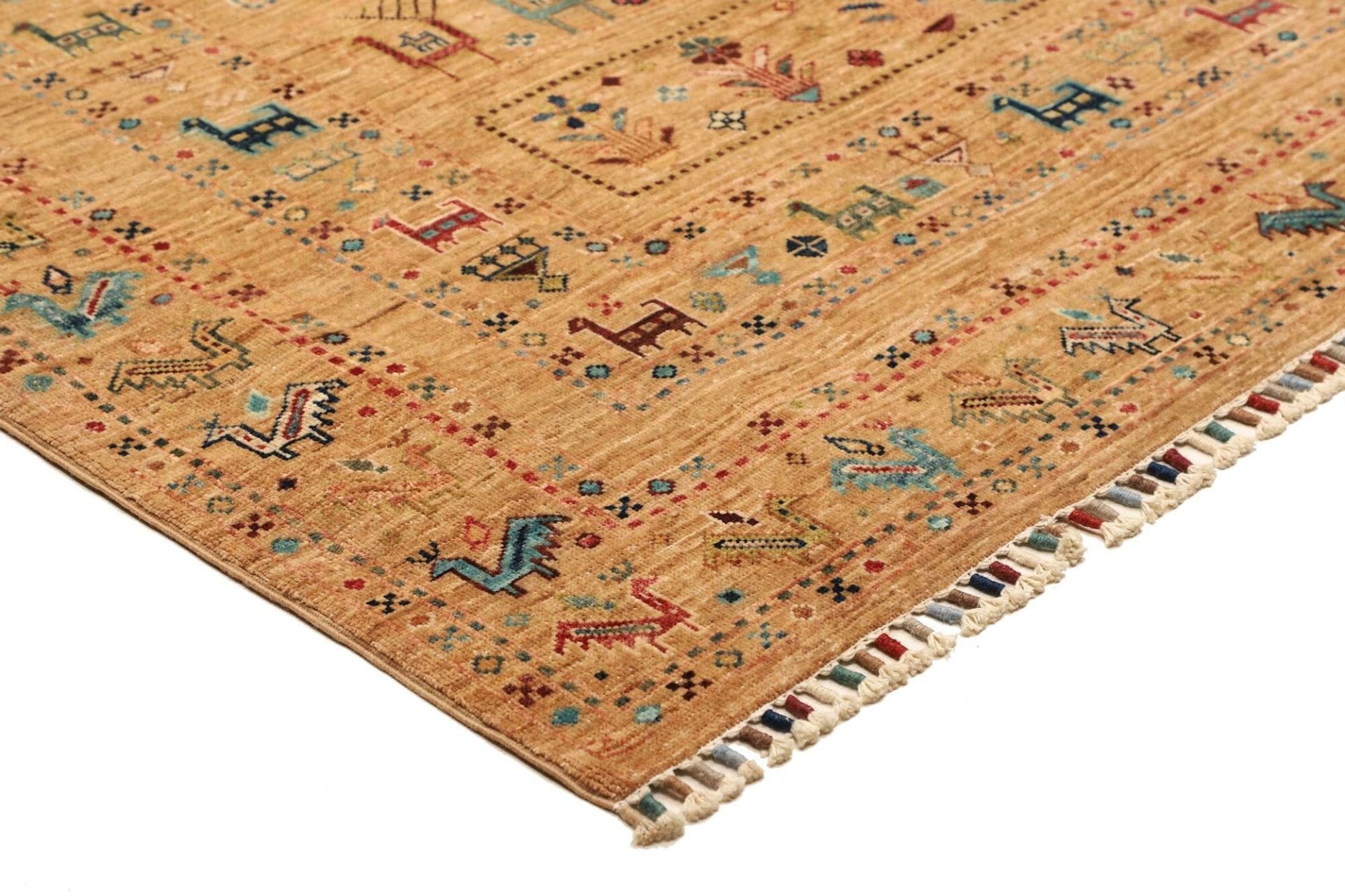 Samarkand Pakistani Rug 174 × 244 cm, Wool, hand-knotted