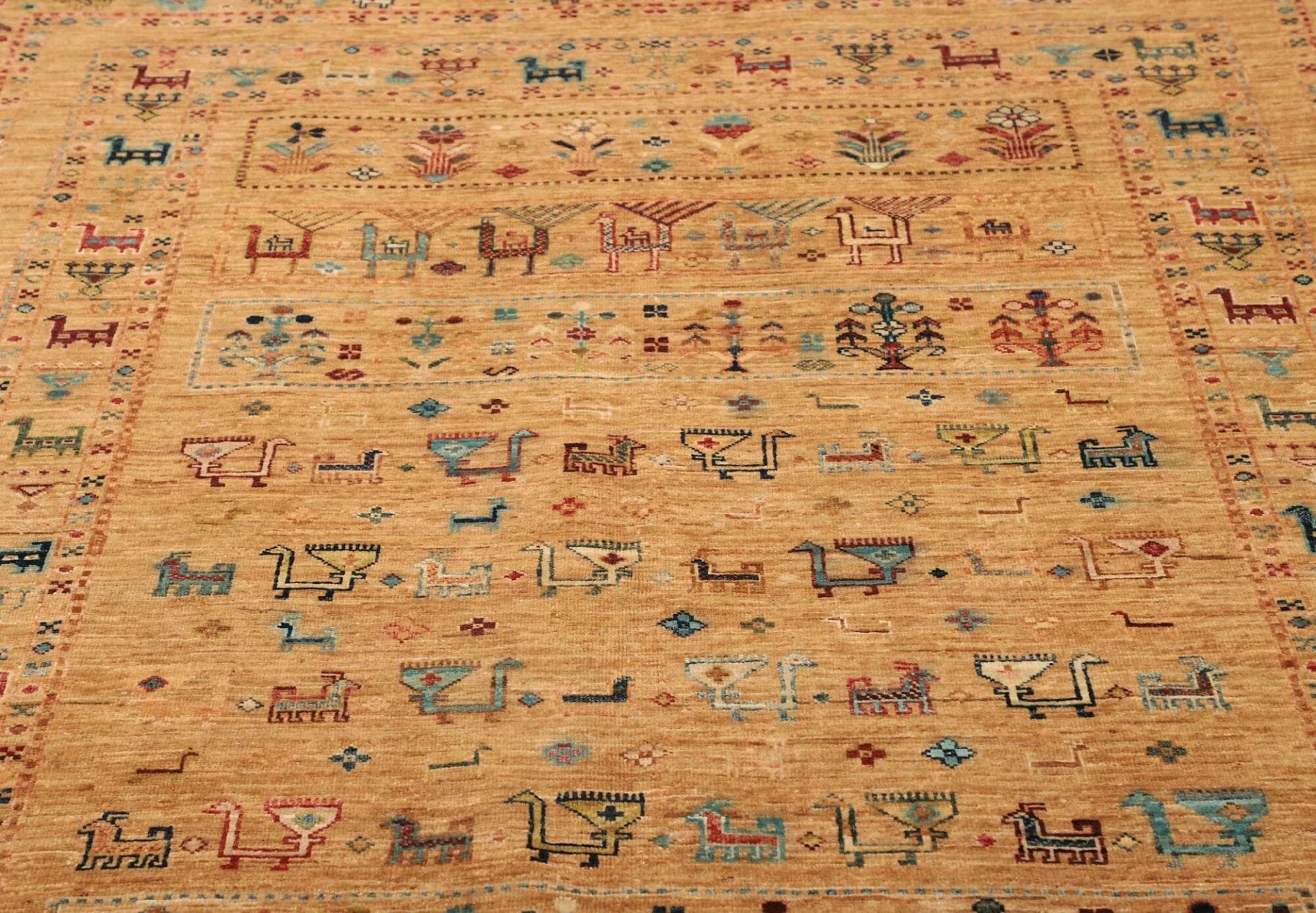 Samarkand Pakistani Rug 174 × 244 cm, Wool, hand-knotted