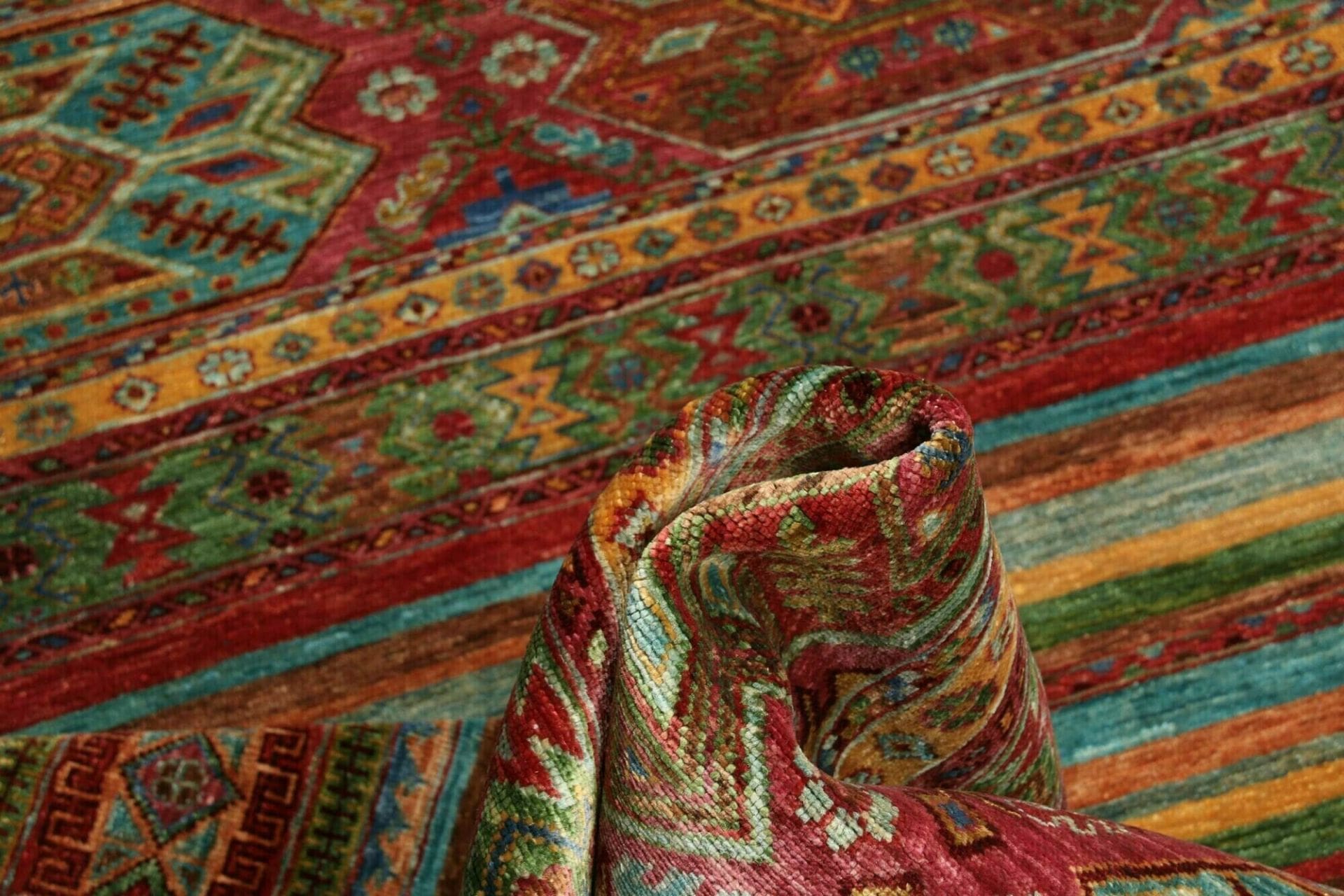Samarkand Pakistani Rug — hand-knotted, 173 × 237 cm, Wool