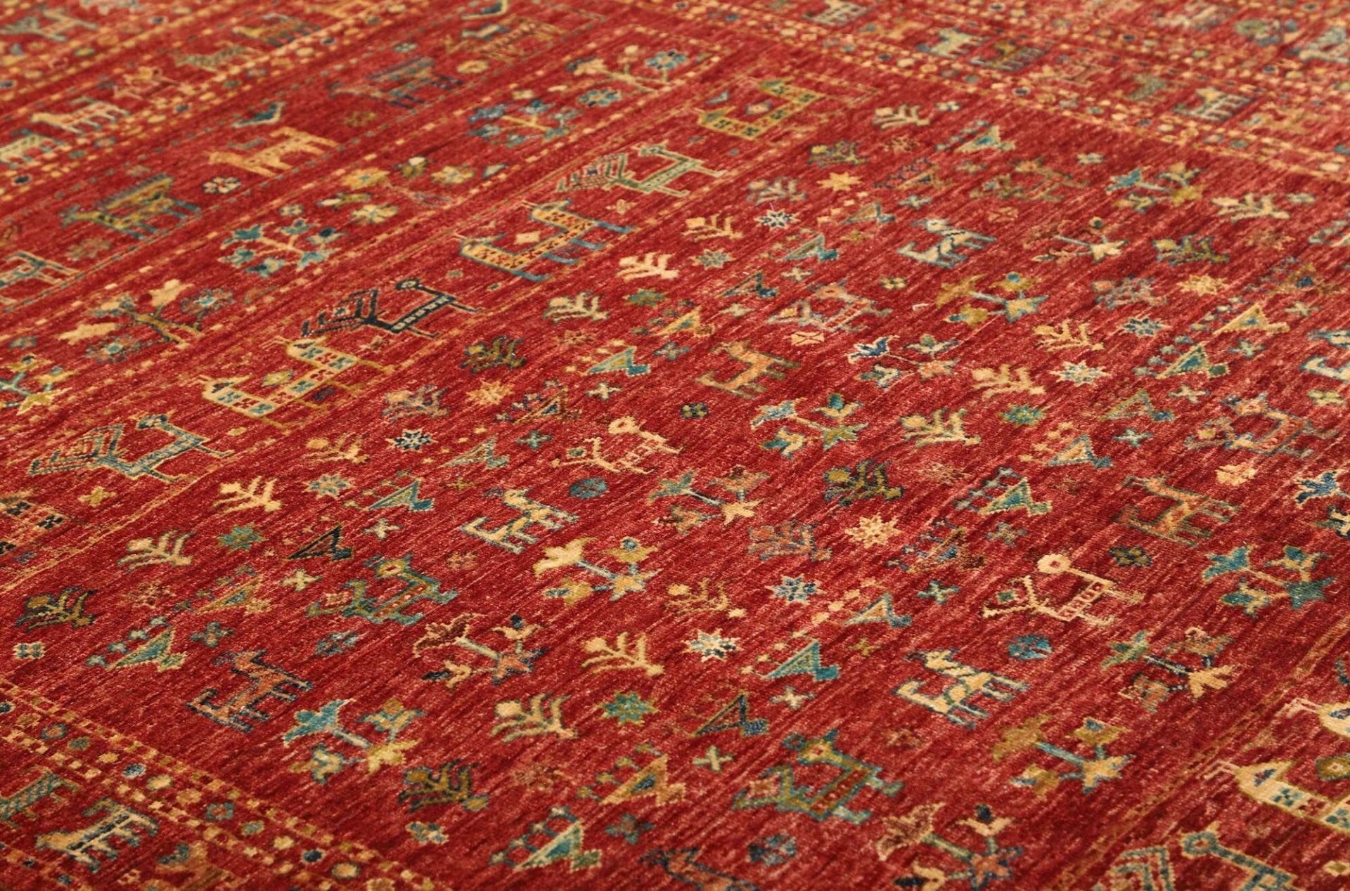 Samarkand Pakistani Rug — hand-knotted, 176 × 236 cm, Wool