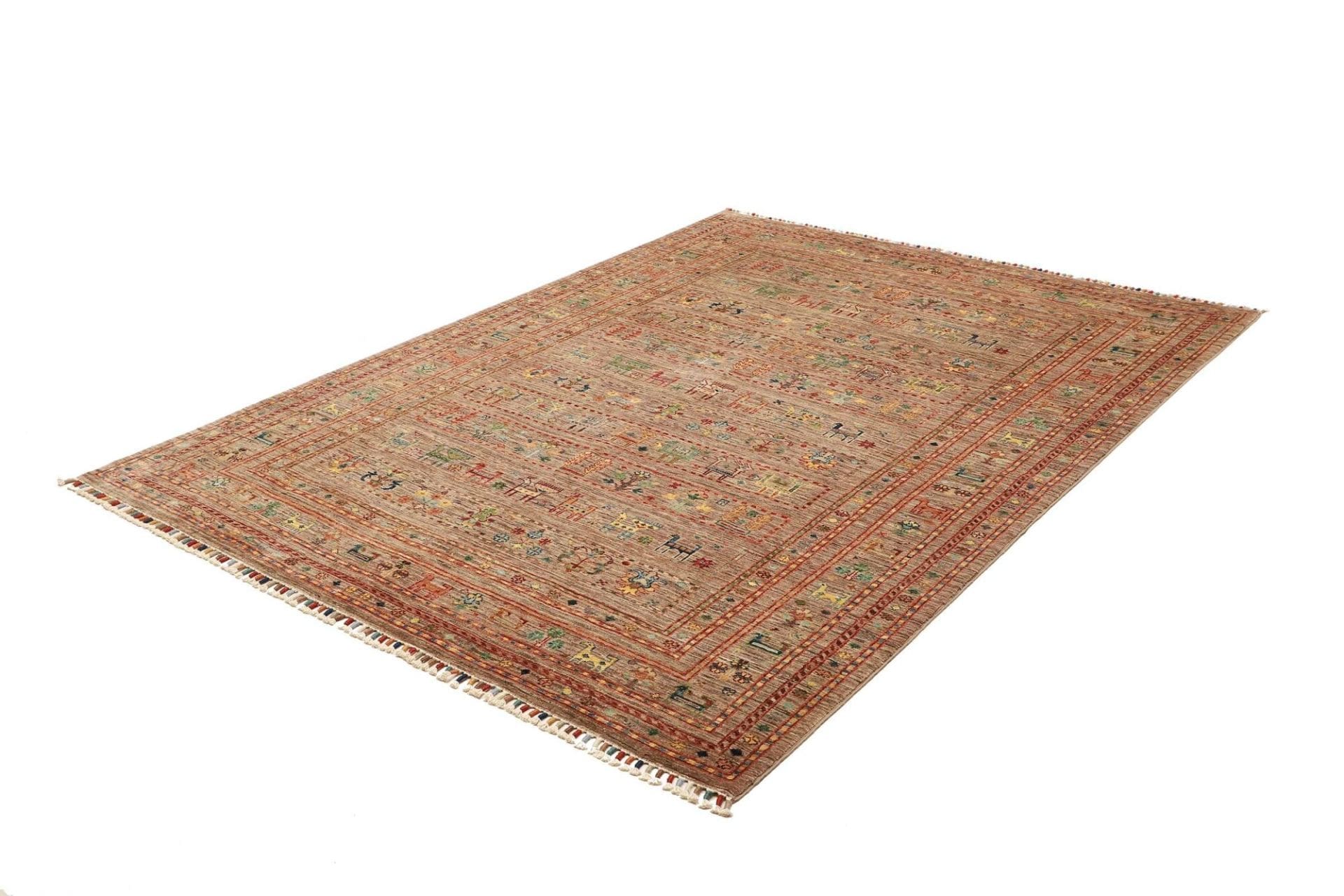 Samarkand Pakistani Rug — hand-knotted, 176 × 236 cm, Wool