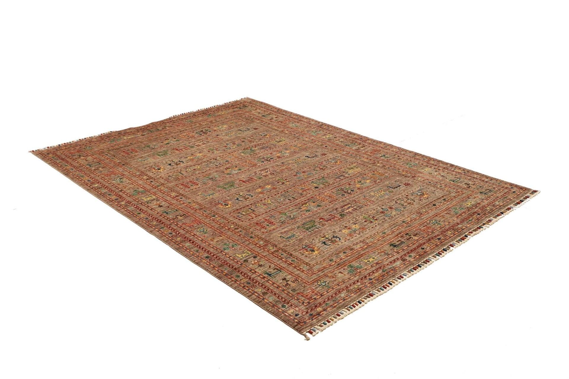 Samarkand Pakistani Rug — hand-knotted, 176 × 236 cm, Wool