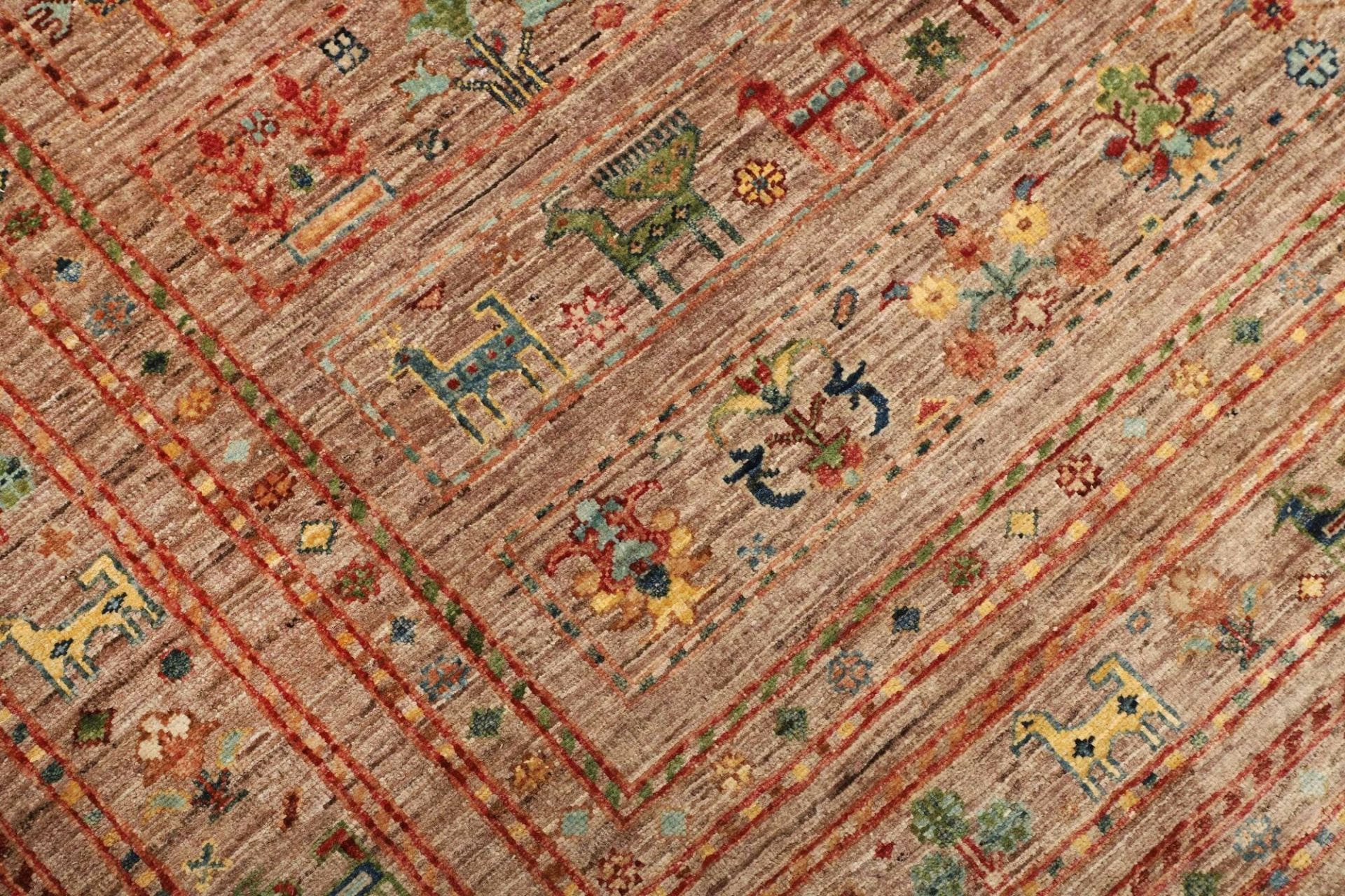 Samarkand Pakistani Rug — hand-knotted, 176 × 236 cm, Wool