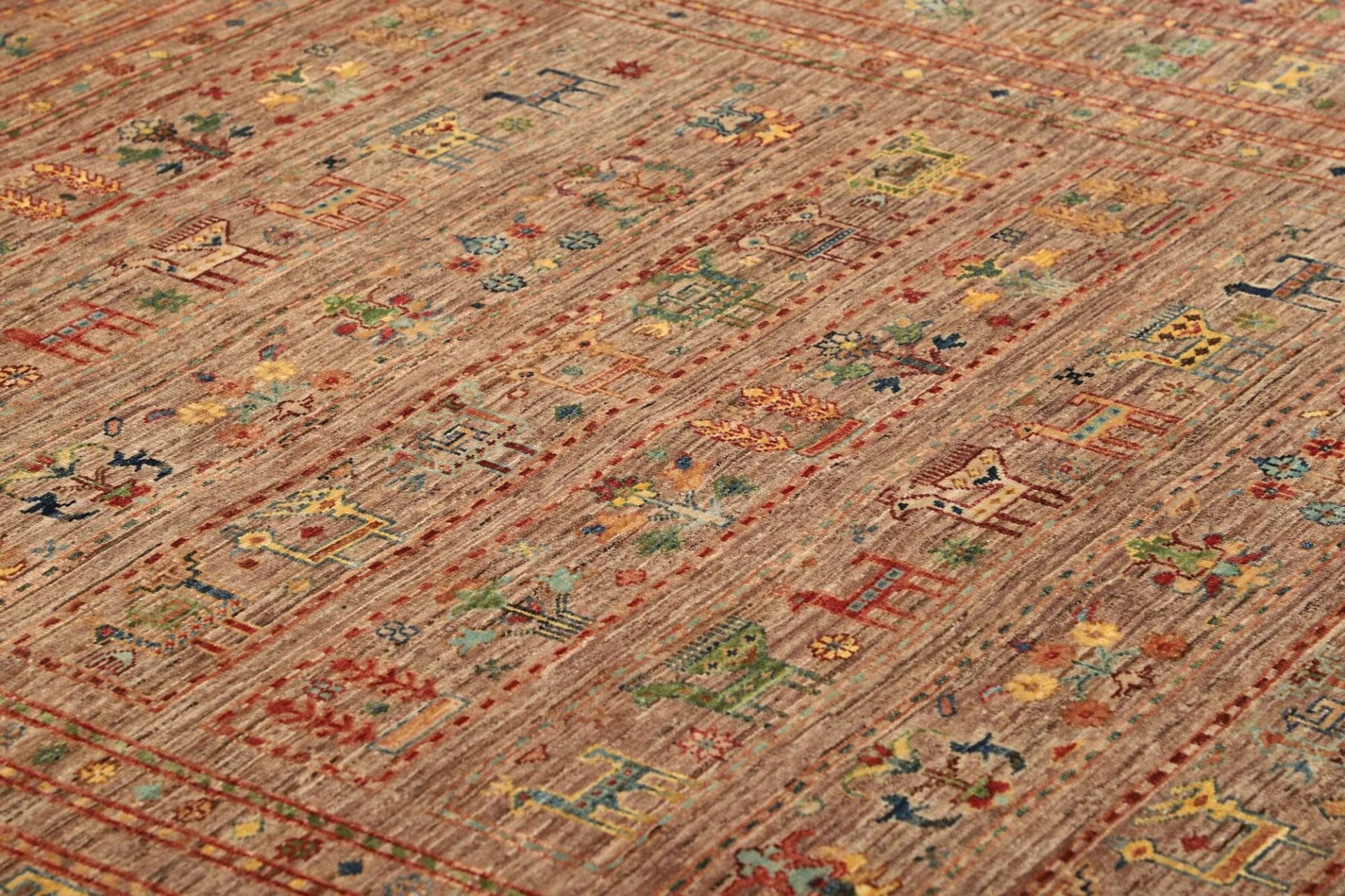 Samarkand Pakistani Rug — hand-knotted, 176 × 236 cm, Wool