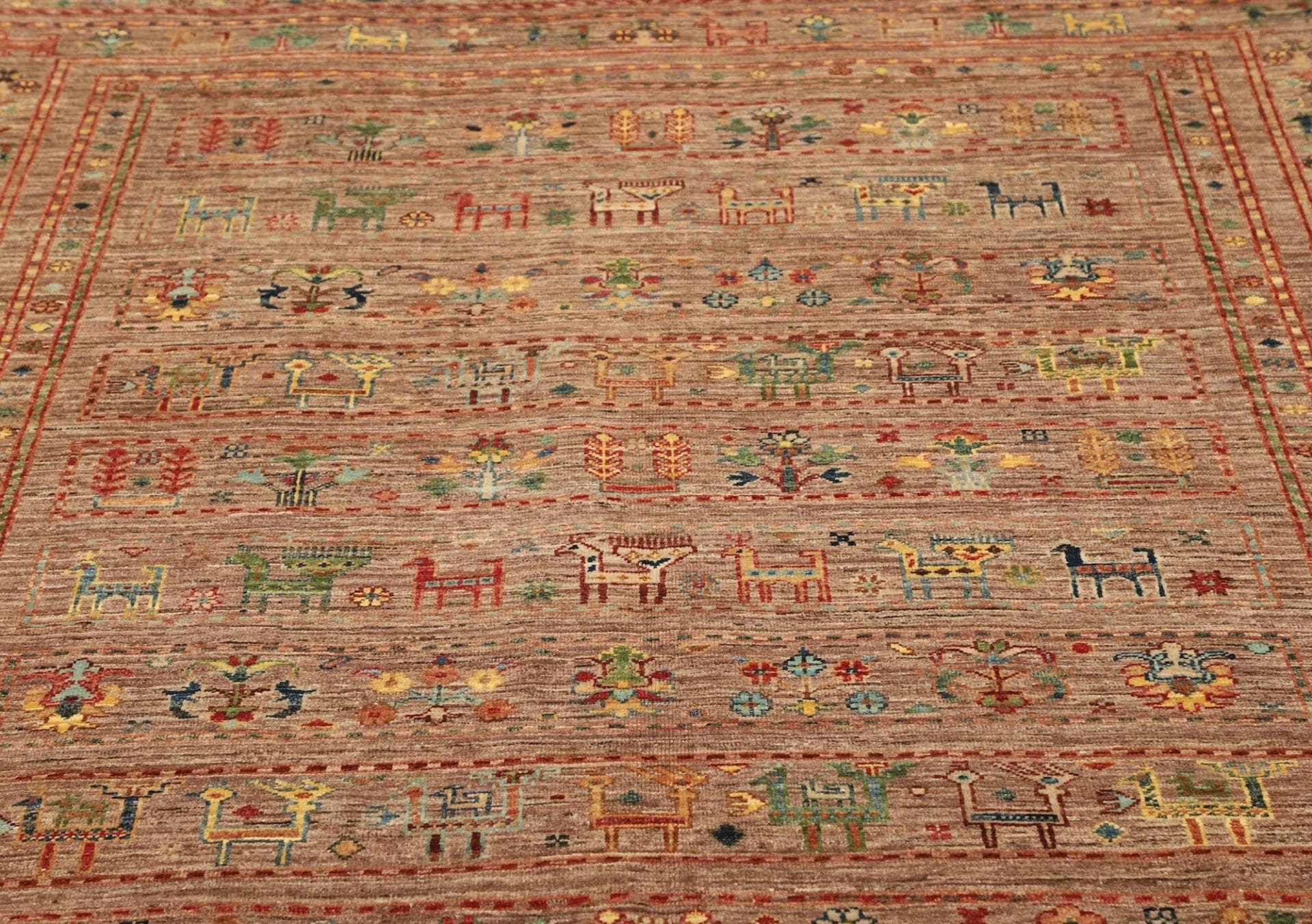 Samarkand Pakistani Rug — hand-knotted, 176 × 236 cm, Wool