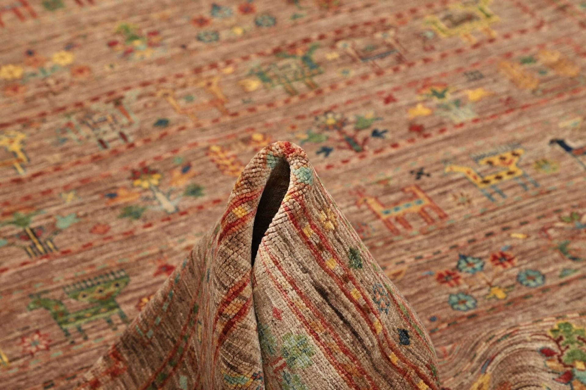 Samarkand Pakistani Rug — hand-knotted, 176 × 236 cm, Wool