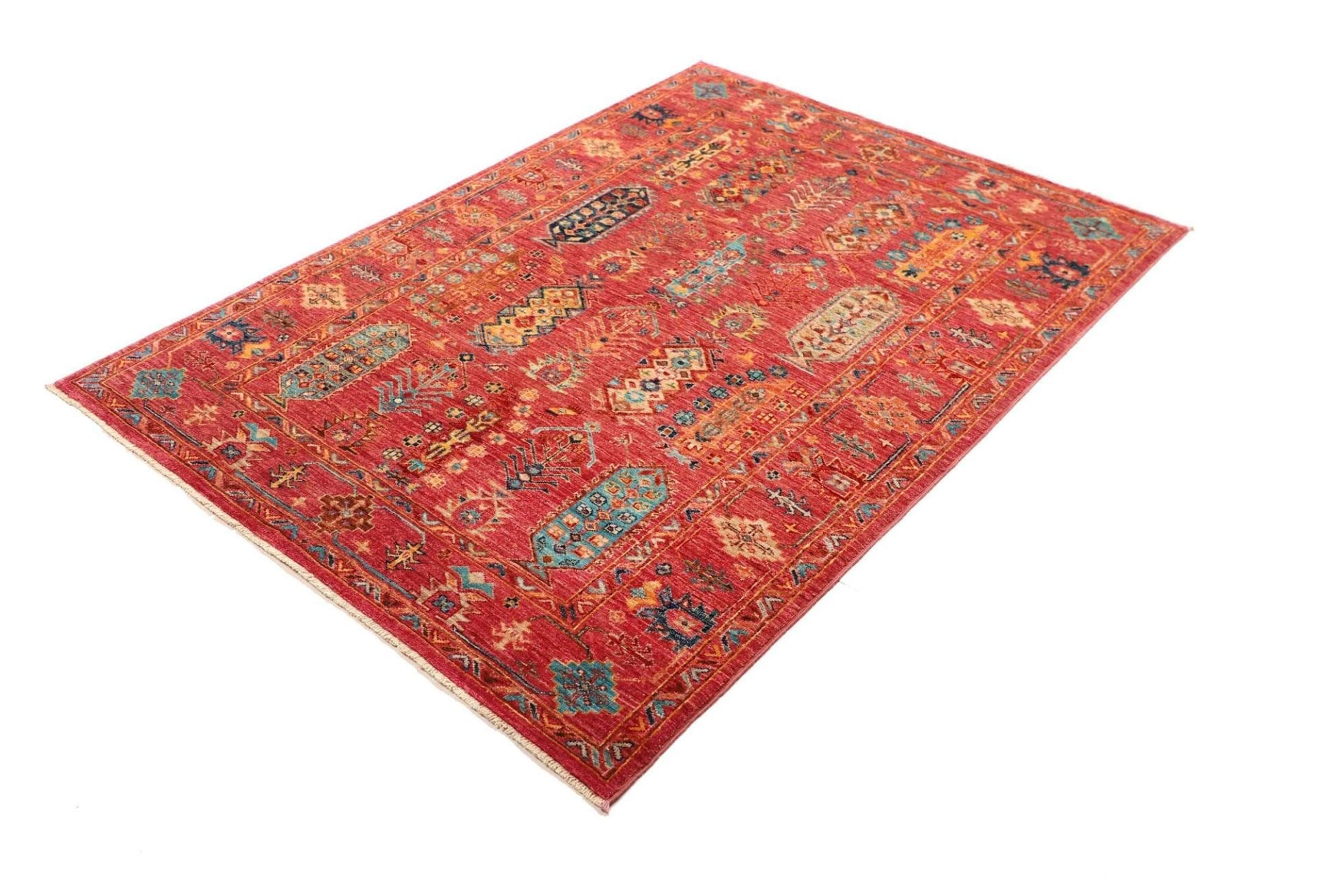 Samarkand Pakistani Rug 130 × 176 cm, Wool, hand-knotted