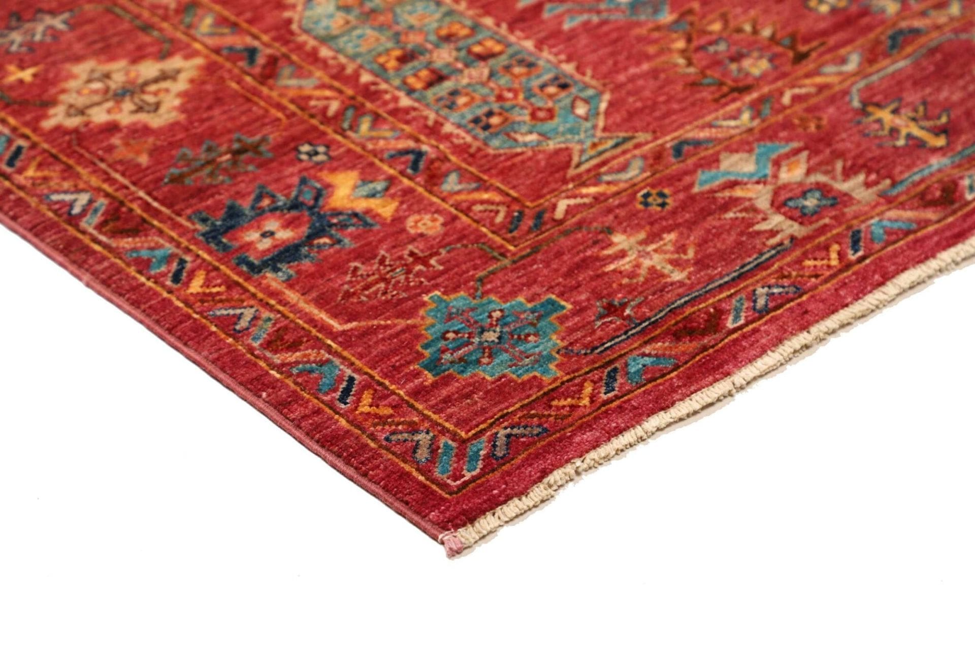 Samarkand Pakistani Rug 130 × 176 cm, Wool, hand-knotted