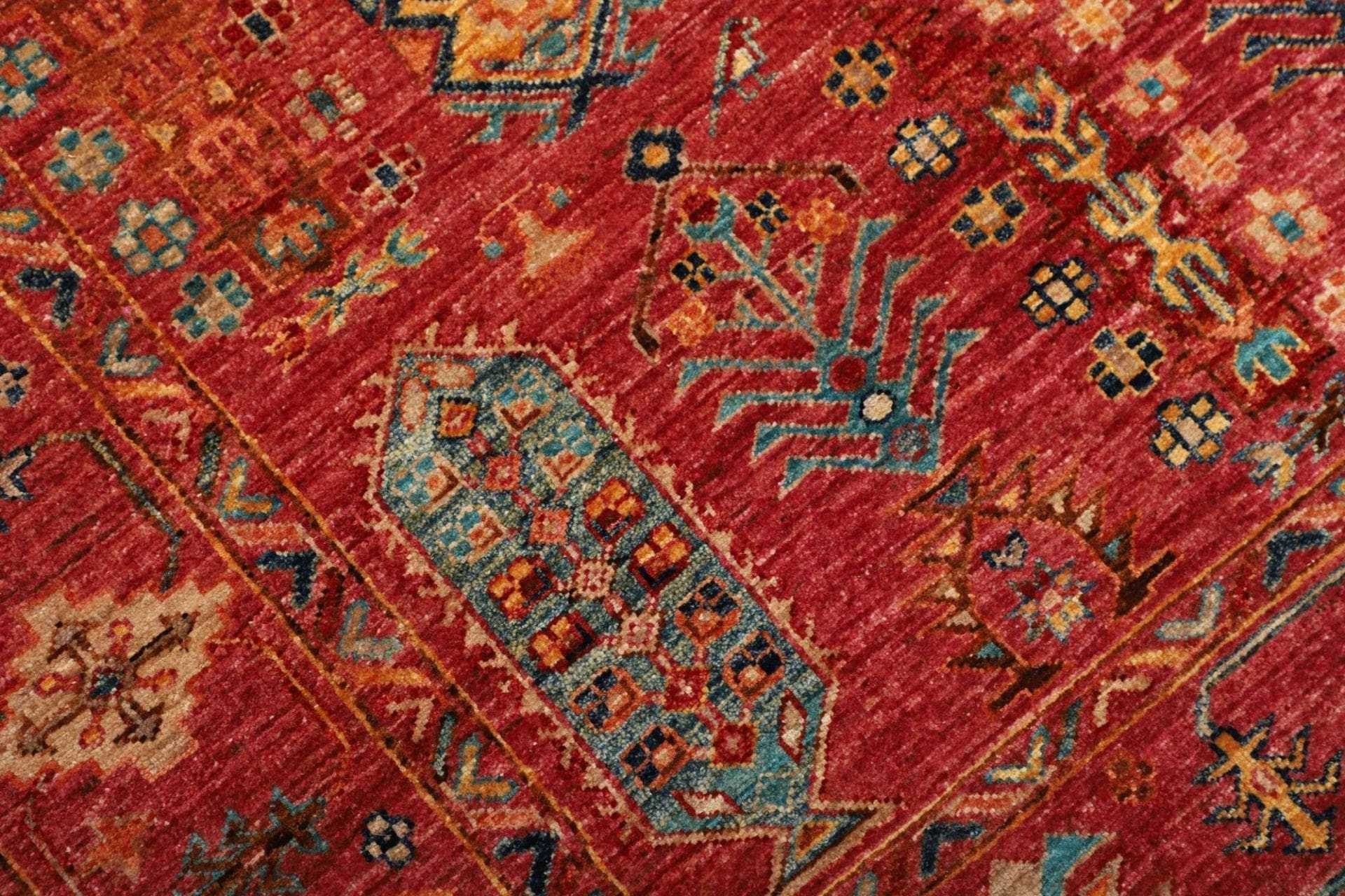 Samarkand Pakistani Rug 130 × 176 cm, Wool, hand-knotted