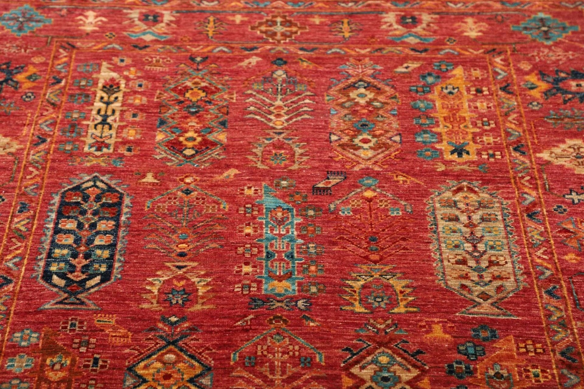 Samarkand Pakistani Rug 130 × 176 cm, Wool, hand-knotted