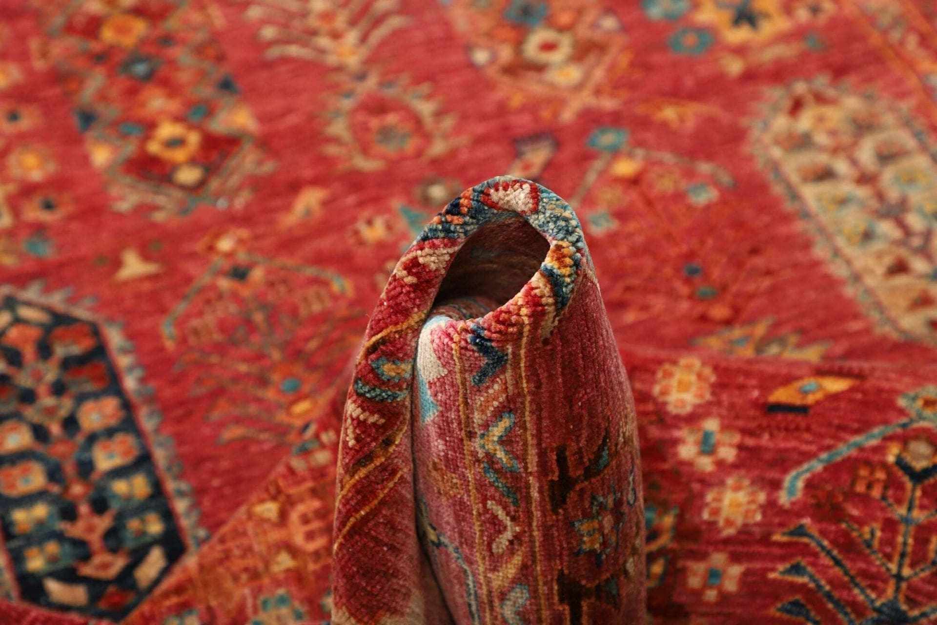 Samarkand Pakistani Rug 130 × 176 cm, Wool, hand-knotted