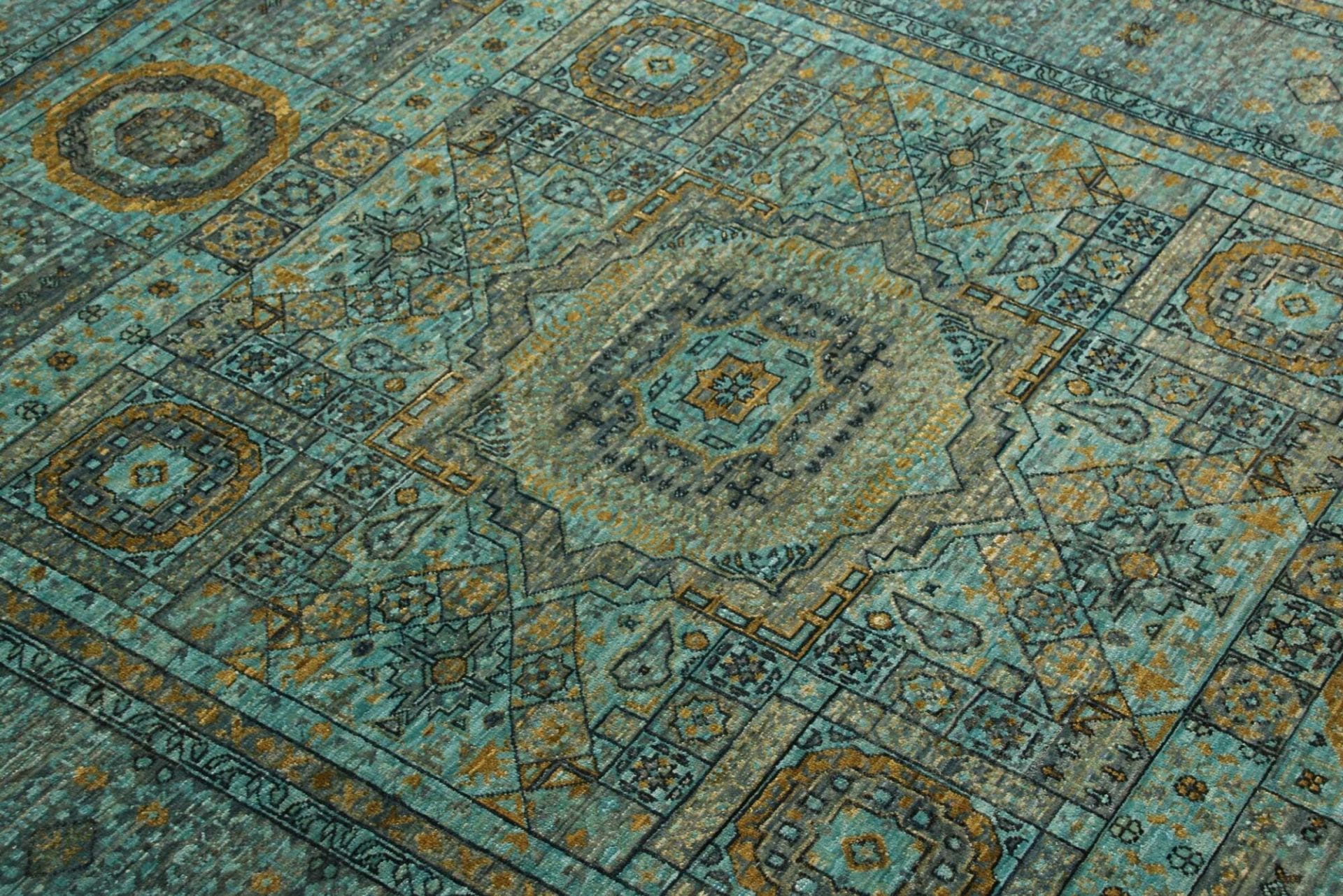 Mamluk Pakistani Rug — hand-knotted, 152 × 199 cm, Wool