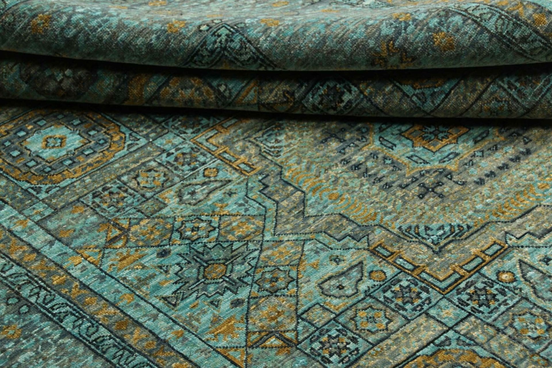 Mamluk Pakistani Rug — hand-knotted, 152 × 199 cm, Wool