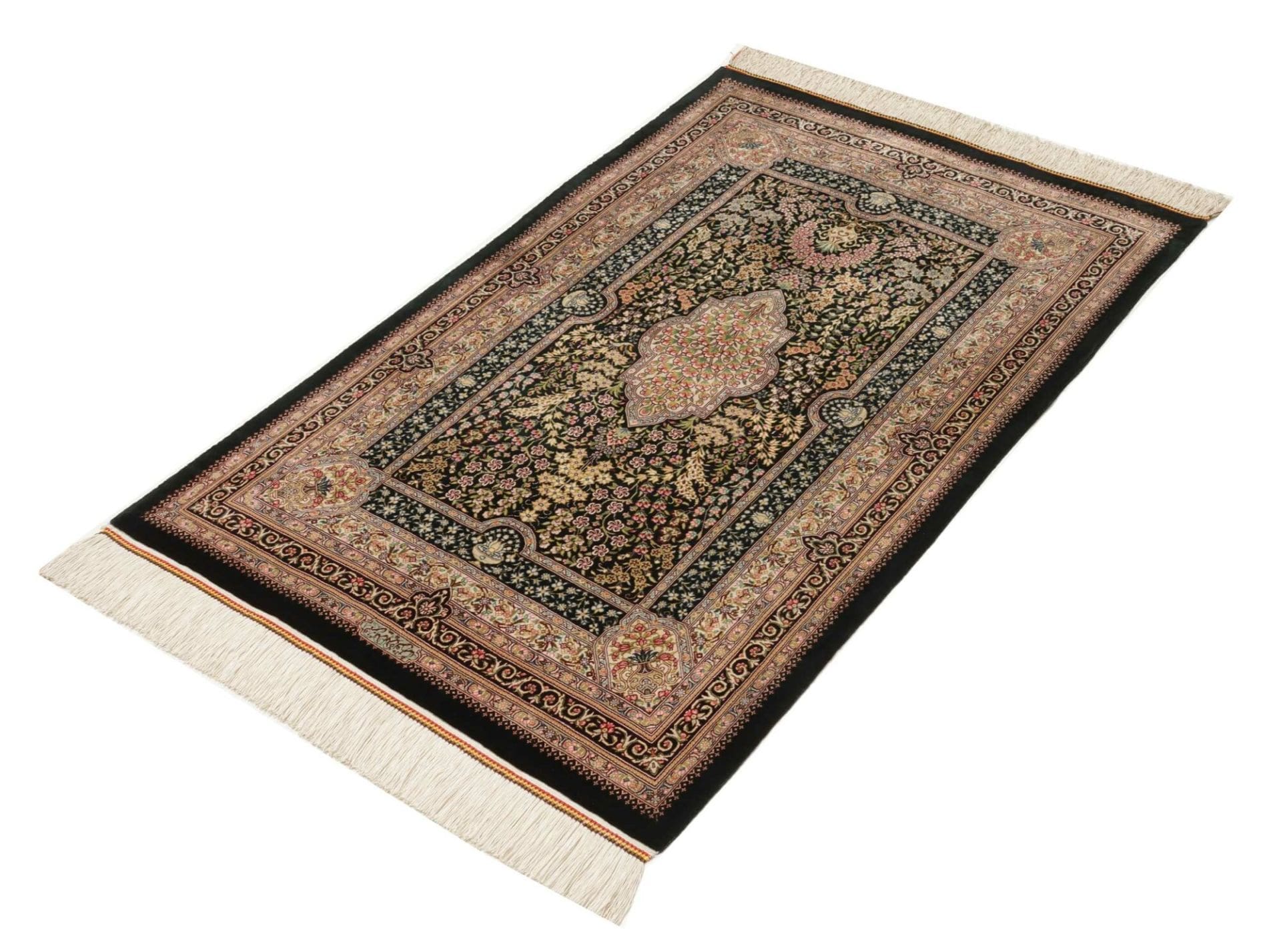 ghom-teppich-80-x-121cm-seide-600000-knoten-handgeknupft-1 Qom Persian Rug — hand-knotted, 80 × 121 cm, Silk