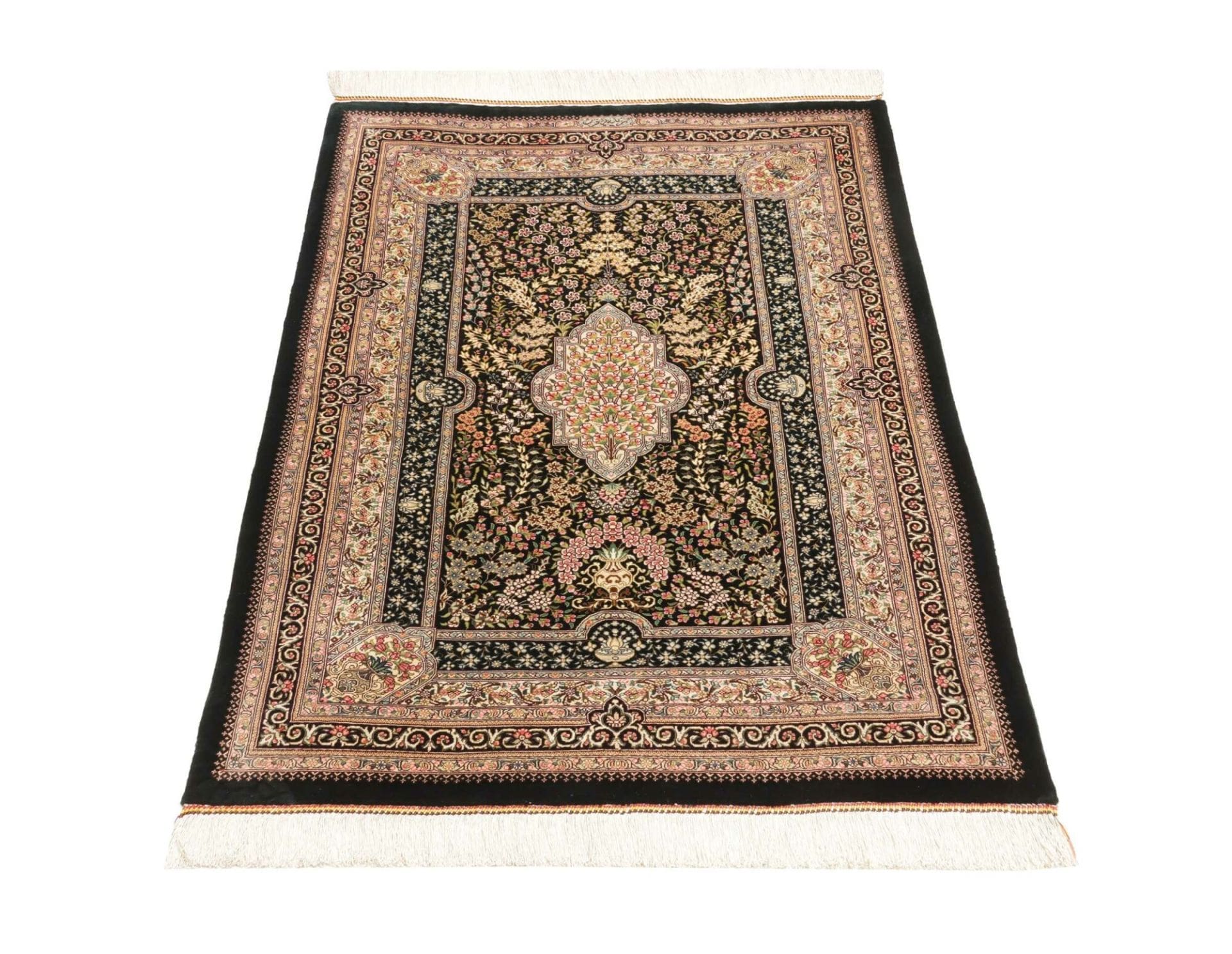 ghom-teppich-80-x-121cm-seide-600000-knoten-handgeknupft-3 Qom Persian Rug — hand-knotted, 80 × 121 cm, Silk