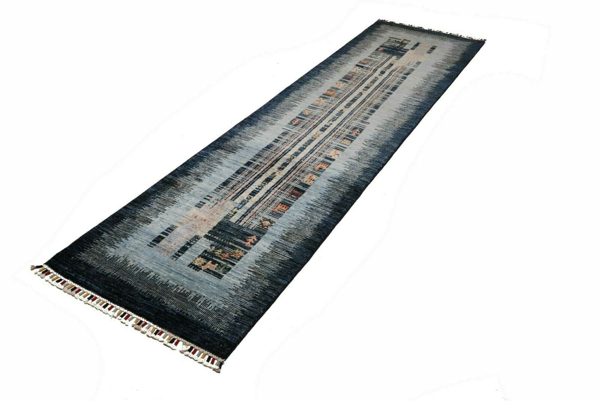 gabbeh-teppich-78-x-296cm-weiche-schurwolle-handgeknupft-1 Gabbeh Pakistani Rug 78 × 296 cm, Wool, hand-woven