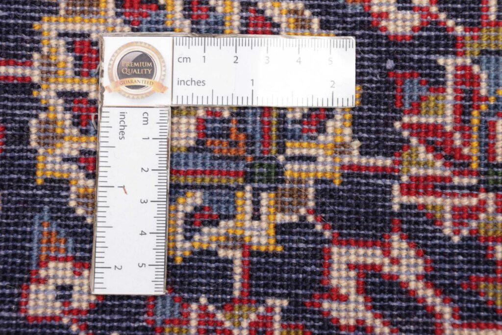 Hand-Knotted Wool Kashan Persian Rug, 197 × 310 cm – view 12