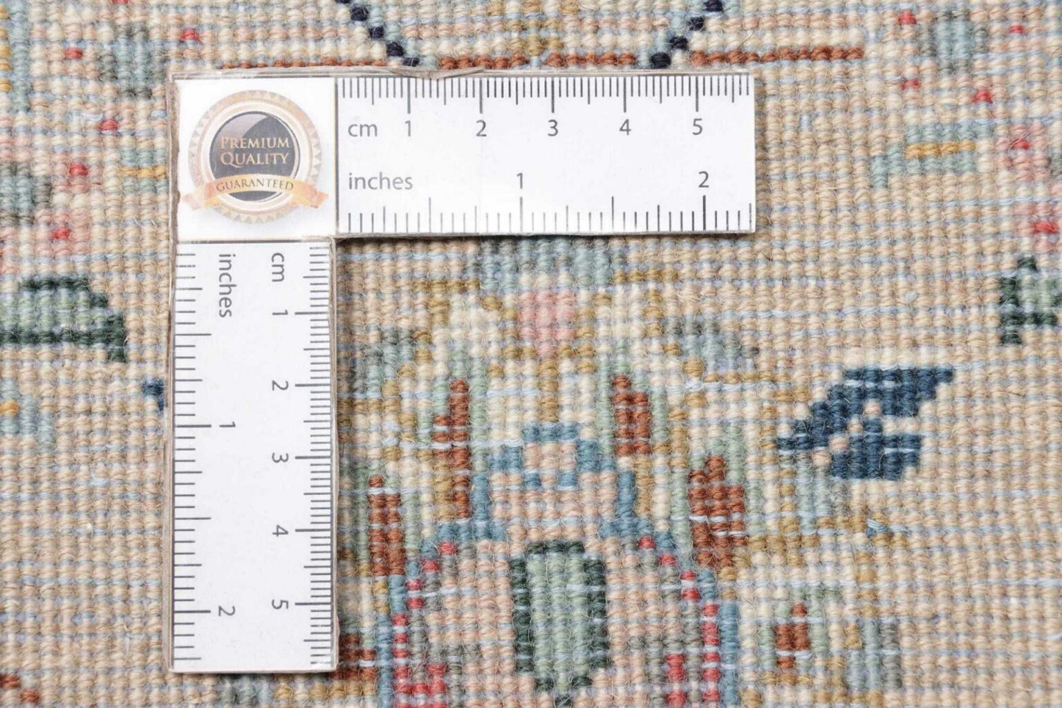Hand-Knotted Wool Kashan Persian Rug, 199 × 292 cm – view 12