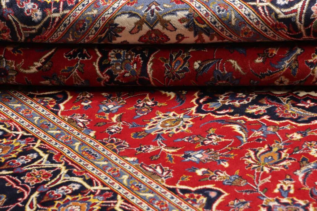 rwsw2_40_401373-10_1920x1920 Kashan Persian Rug — hand-knotted, 206 × 293 cm, Wool – view 11