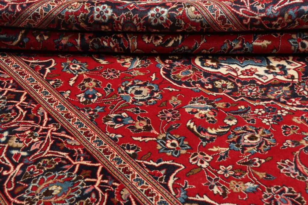 rwsw2_40_401312-10_1920x1920 Hand-Knotted Wool Kashan Persian Rug, 203 × 308 cm – view 11