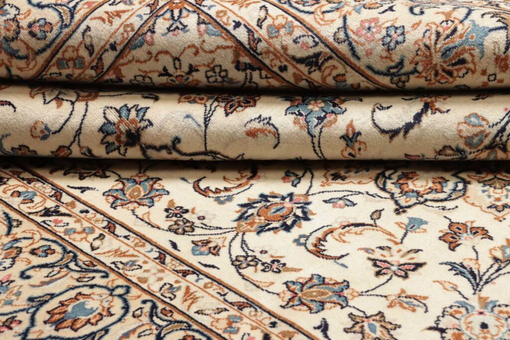 rwsw2_40_393527-10_1920x1920 Hand-Knotted Wool Kashan Persian Rug, 200 × 300 cm – view 11