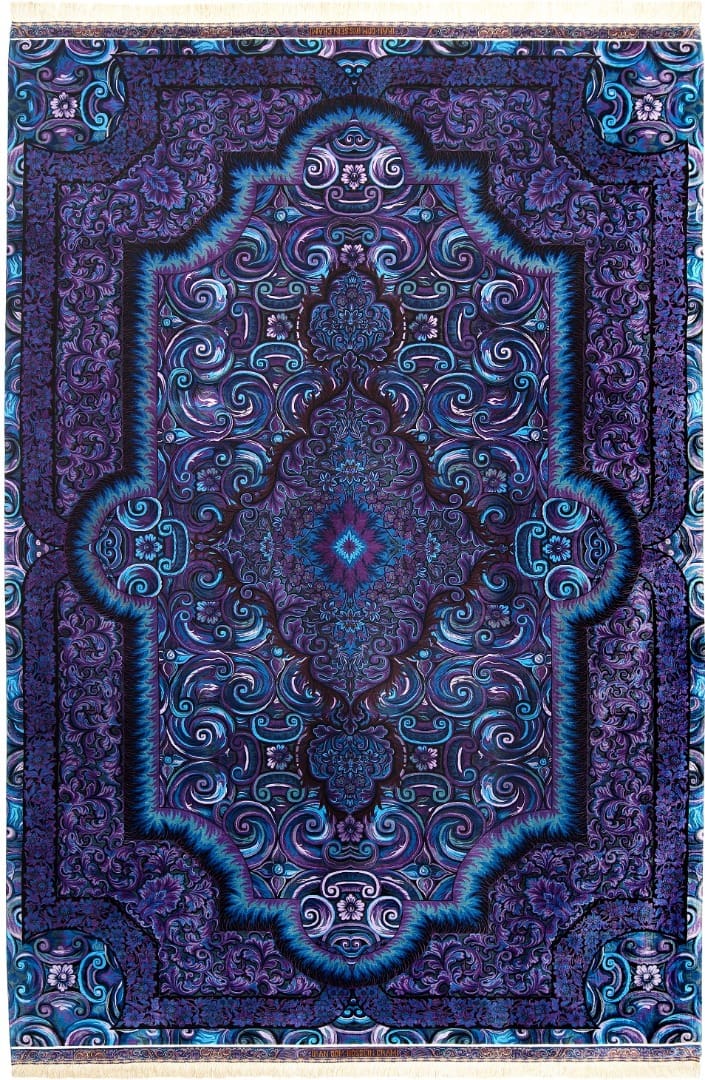 Erami Carpet — Qom silk rug