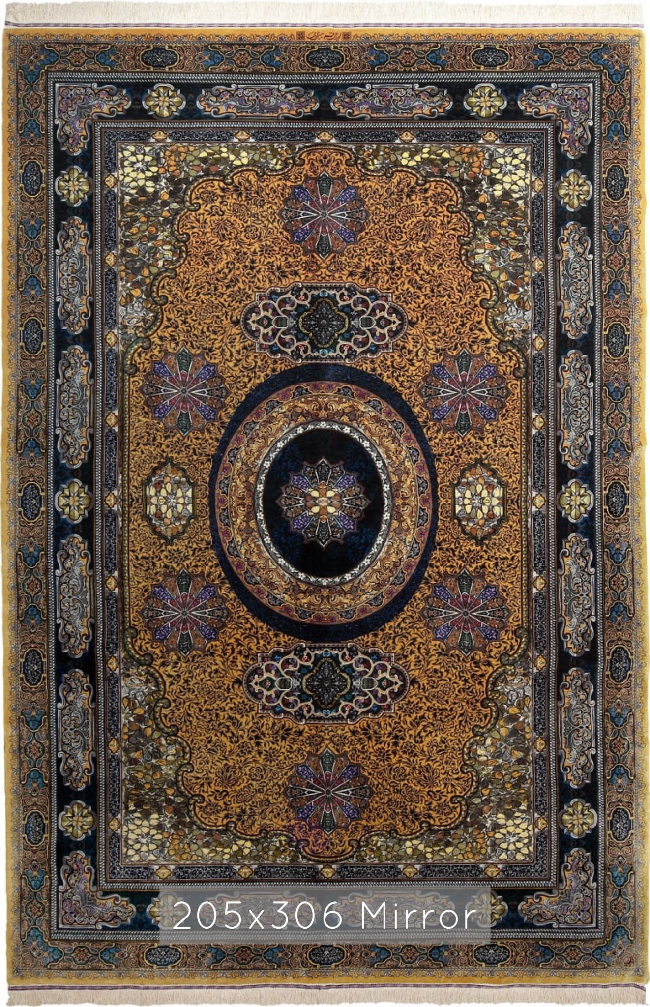 Erami Carpet — Qom silk rug