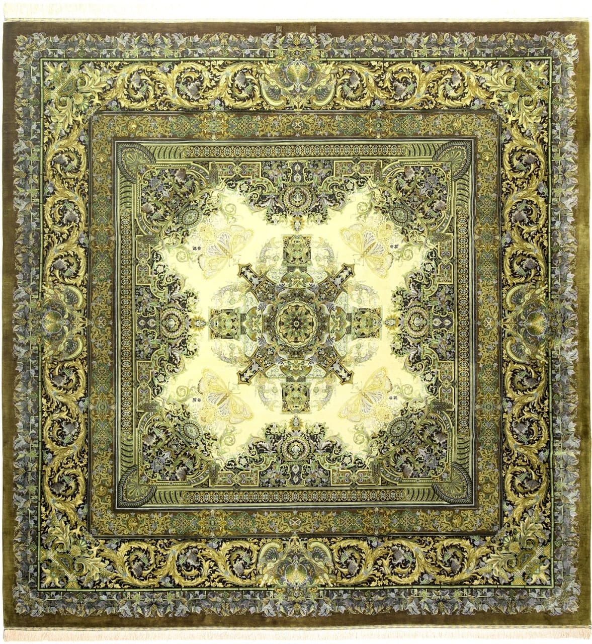 Erami Carpet — Qom silk rug