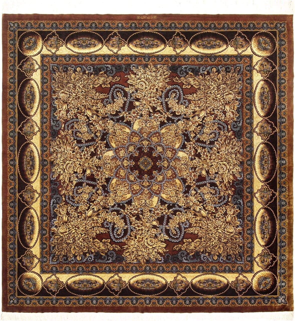 Erami Carpet — Qom silk rug