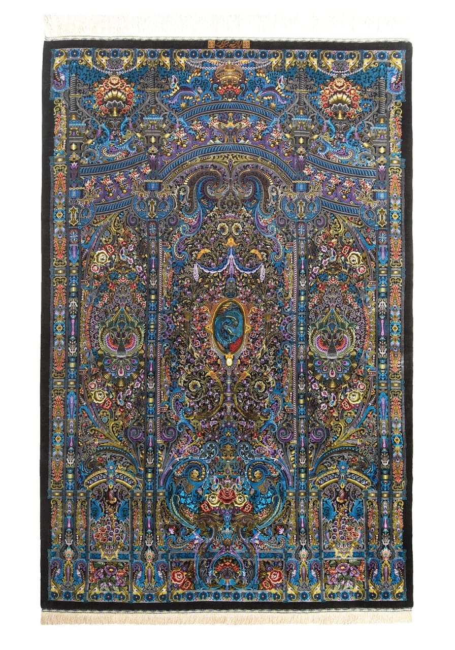 Erami Carpet — Qom silk rug