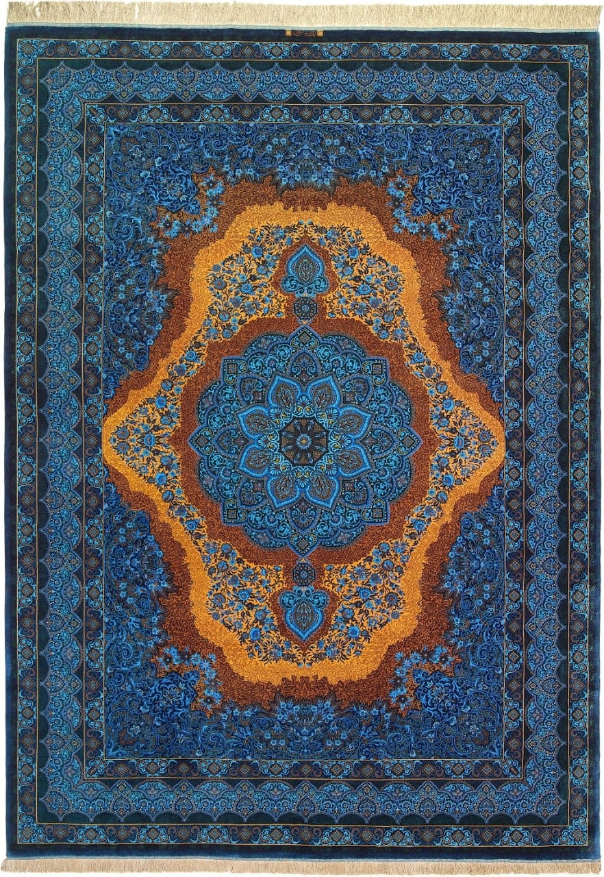 Erami Carpet — Qom silk rug