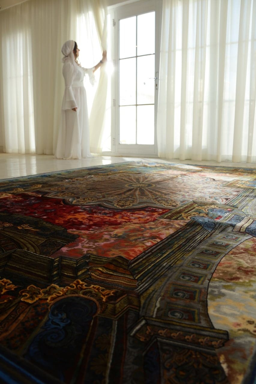 Erami Carpet — Qom silk rug