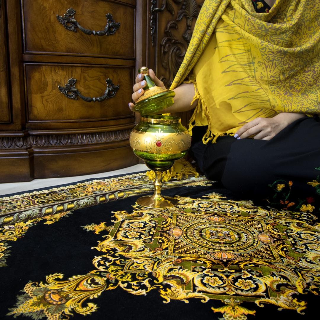 Erami Carpet — Qom silk rug