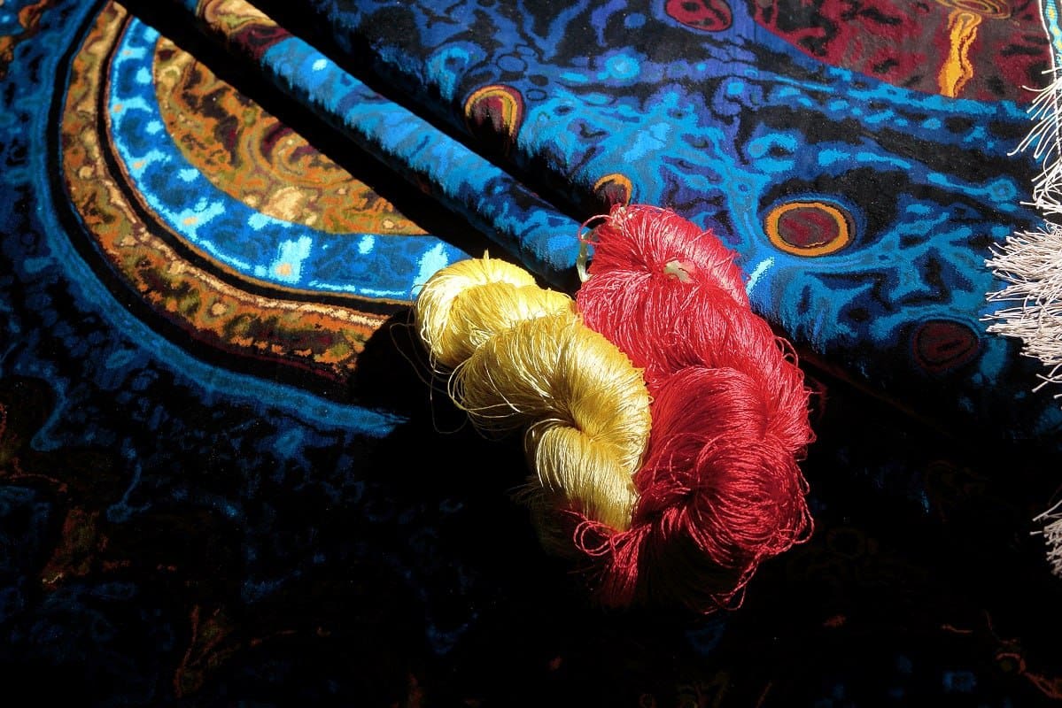 Erami Carpet — Qom silk rug