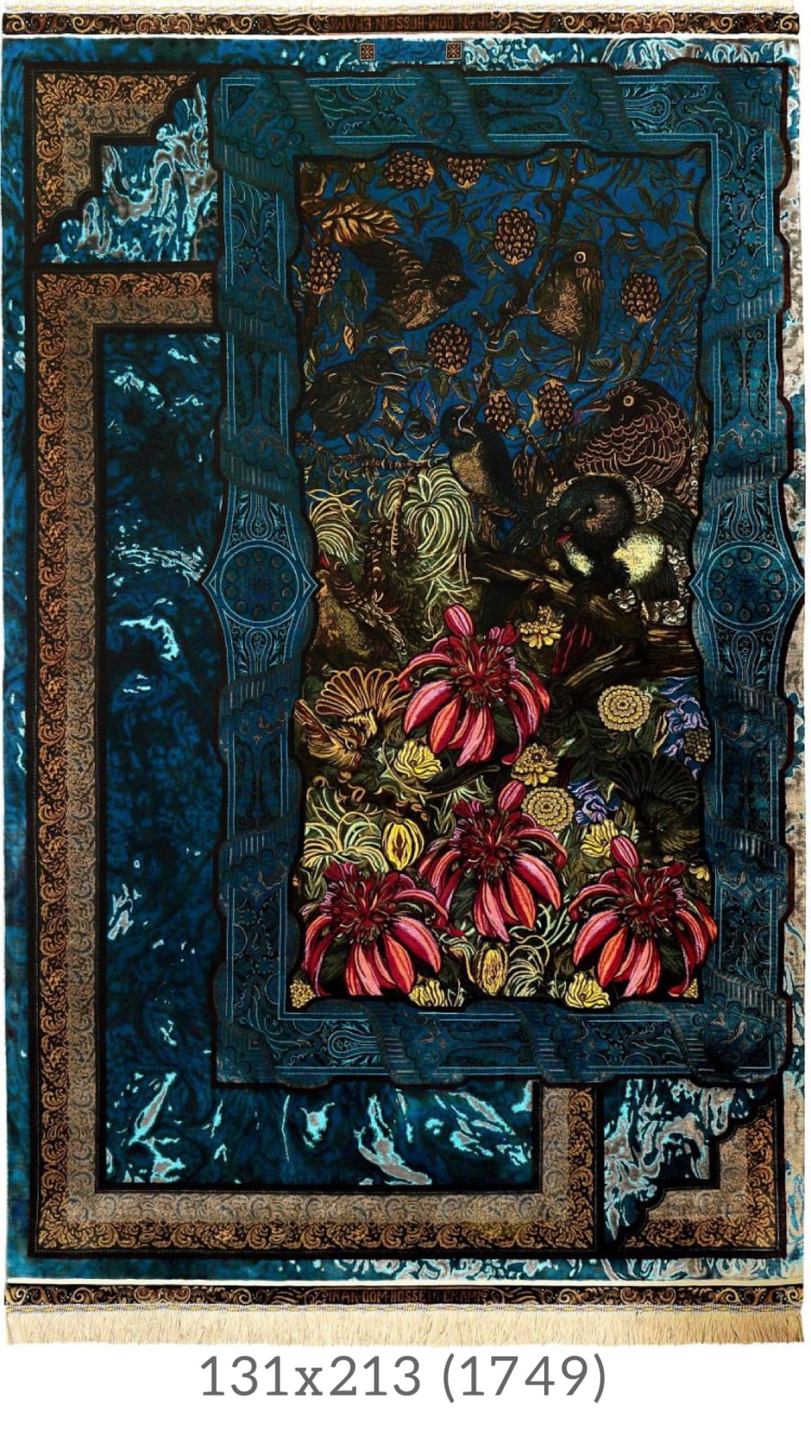 Erami Carpet — Qom silk rug