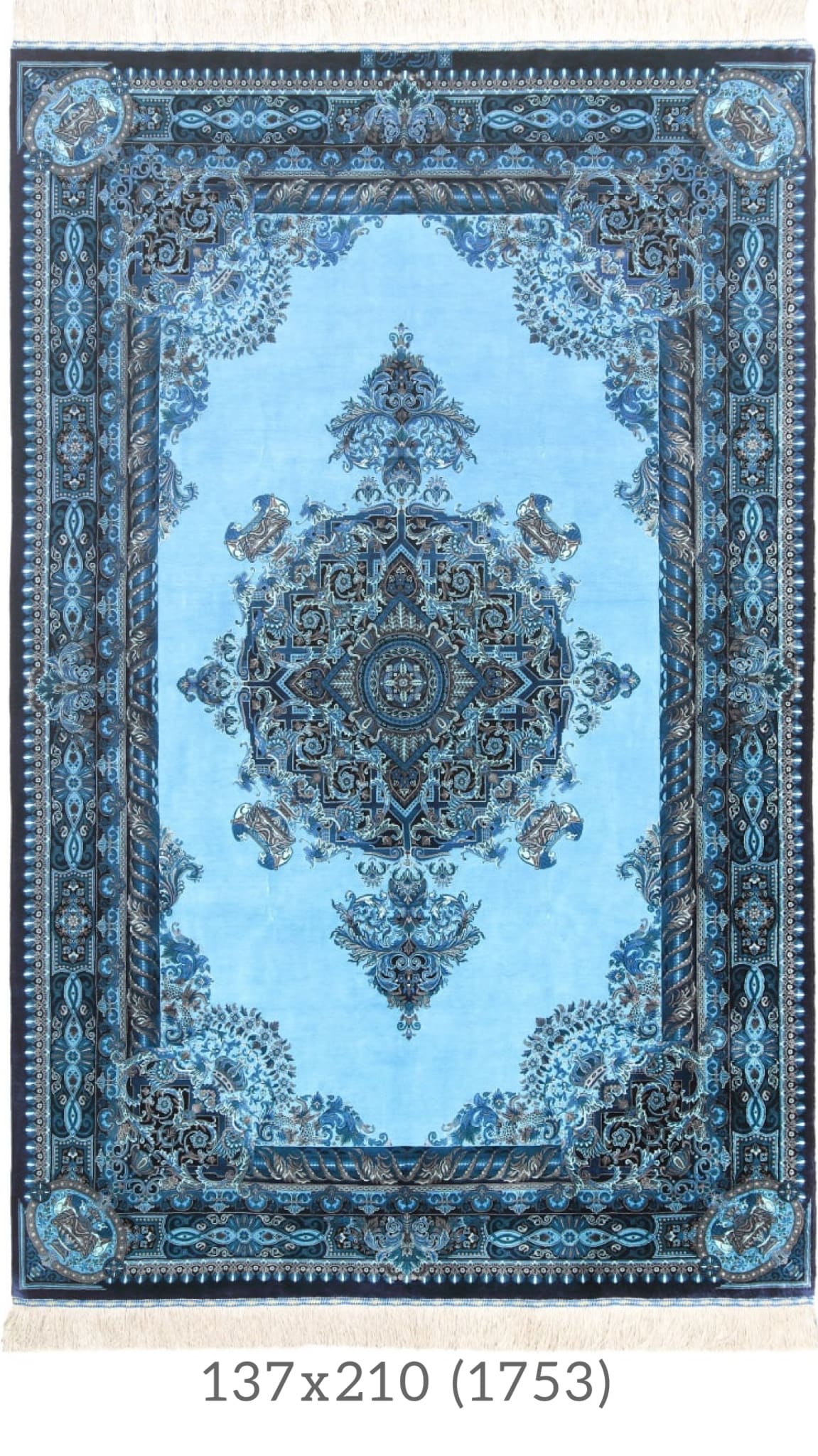 Erami Carpet — Qom silk rug