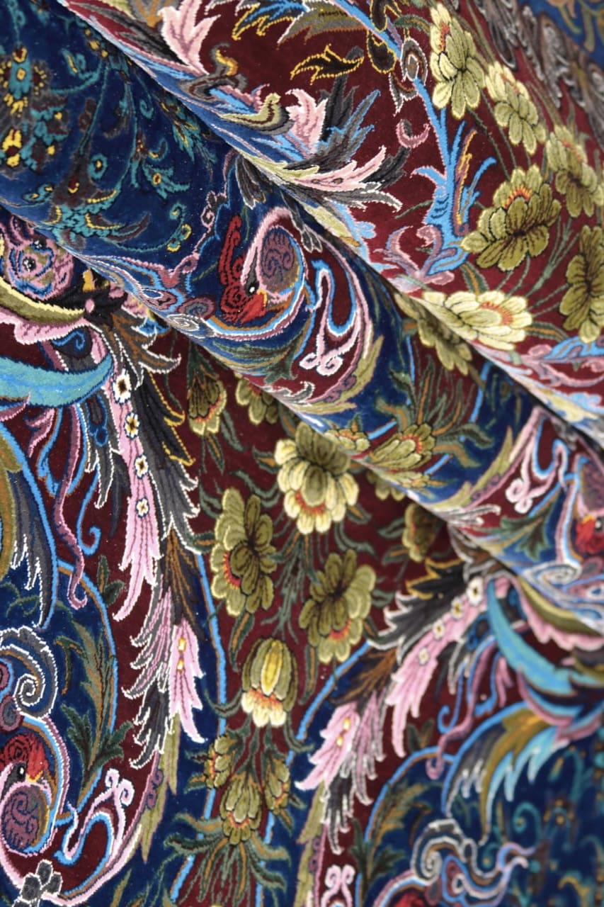 Erami Carpet — Qom silk rug