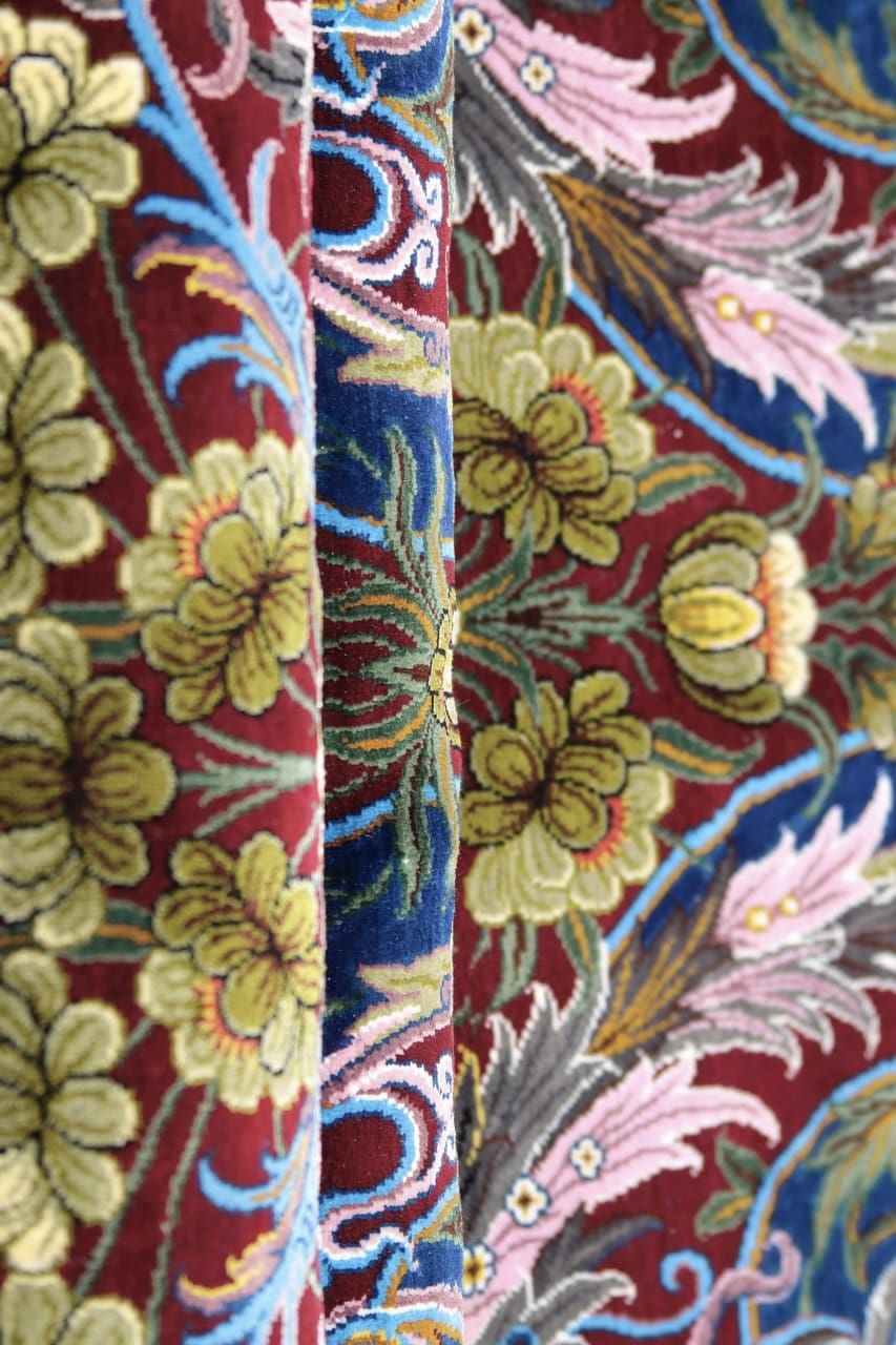Erami Carpet — Qom silk rug