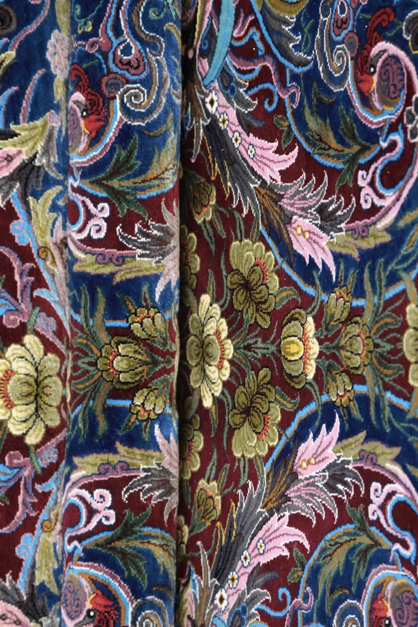 Erami Carpet — Qom silk rug